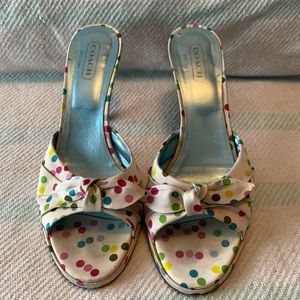 Coach kitten heels